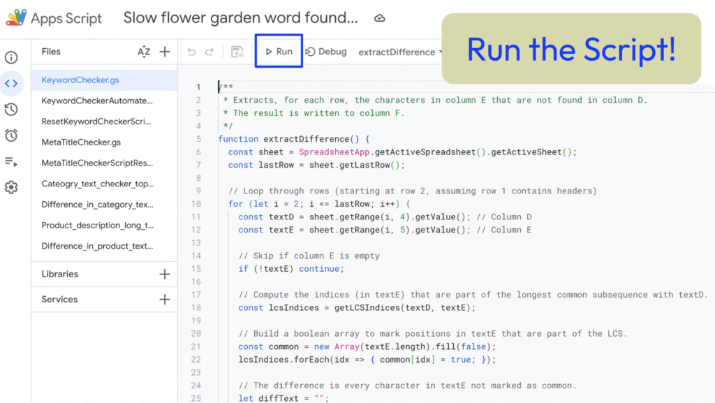 Katarina Dahlin - Google apps script 5