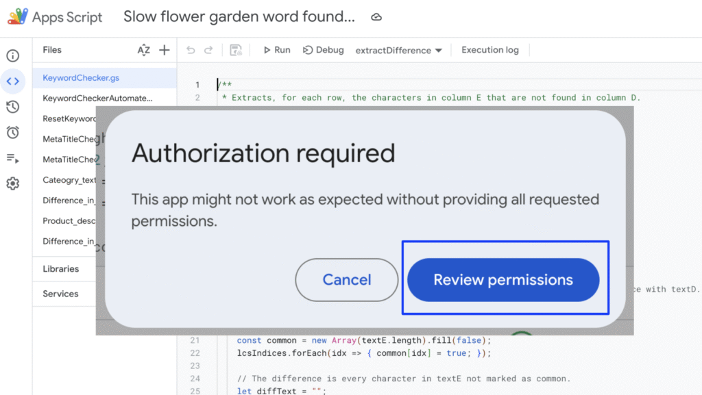 Katarina Dahlin - Google apps script 6