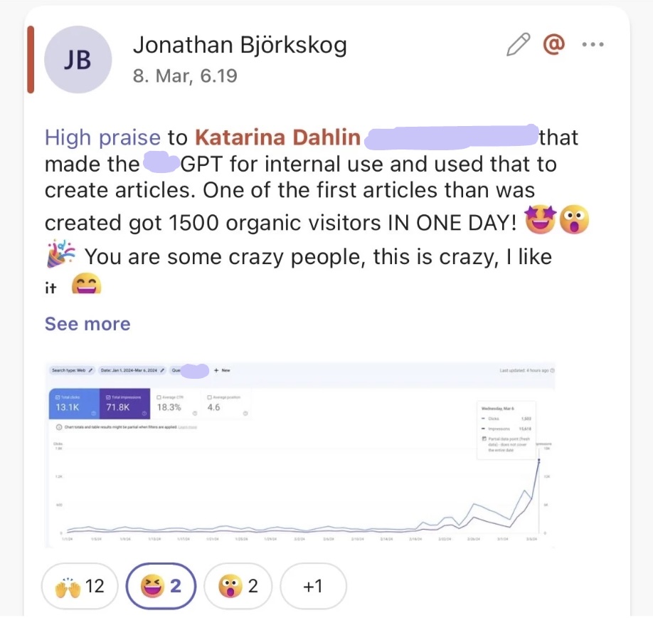 Katarina Dahlin reference