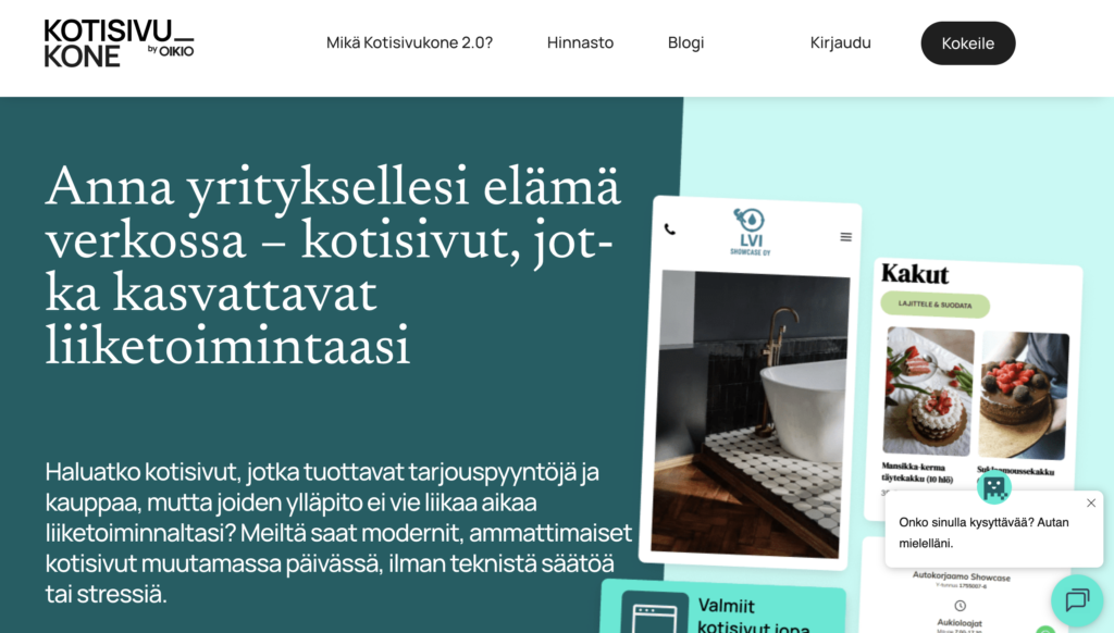 Kotisivukone